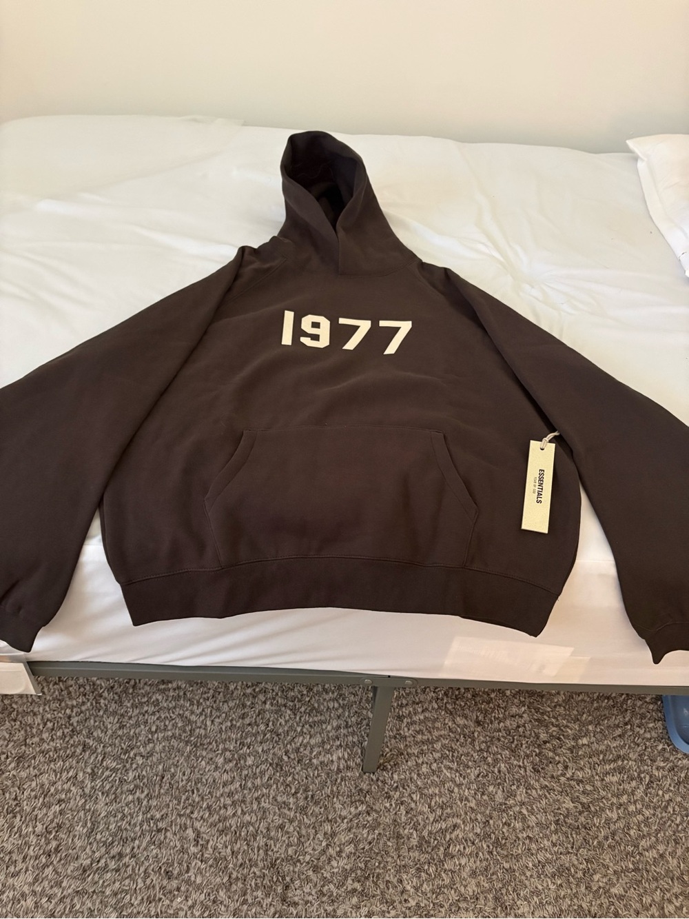 Fear of God 1977 Gray Hoodie in New Condition